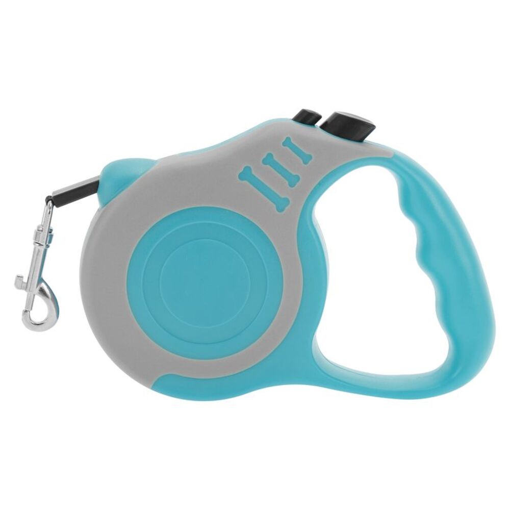 Ergonomic Retractable Pet Leash 118.11" Blue Gray